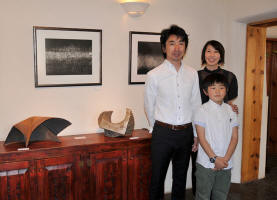 Izumita family in Touching Stone Gallery