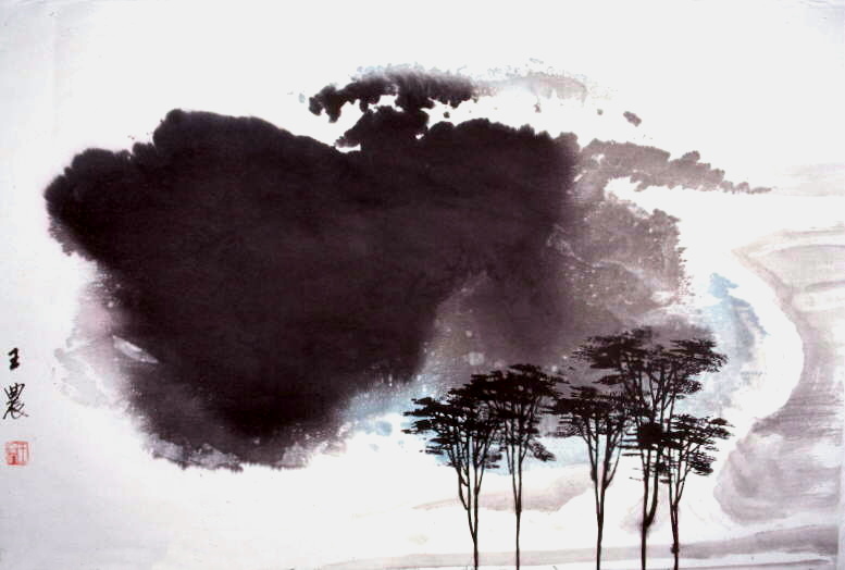 sumi-e painting